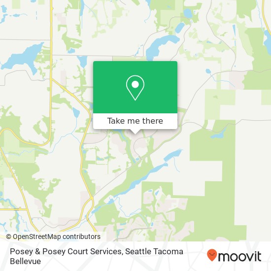 Mapa de Posey & Posey Court Services