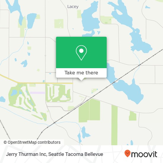 Jerry Thurman Inc map