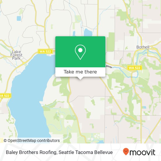 Baley Brothers Roofing map