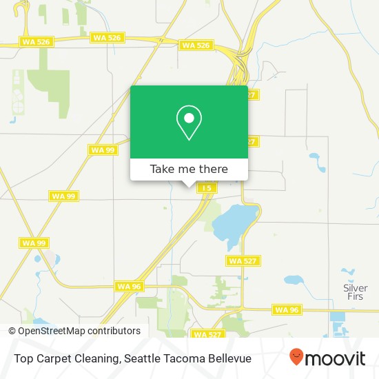 Mapa de Top Carpet Cleaning