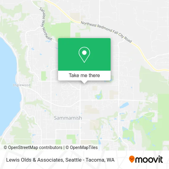 Lewis Olds & Associates map