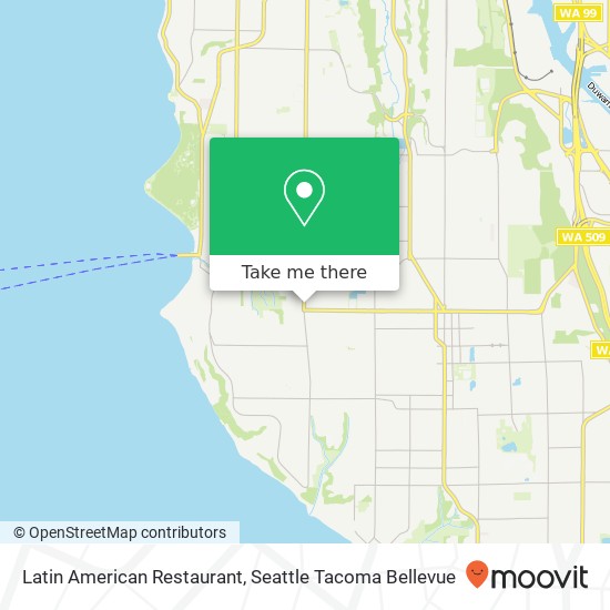 Latin American Restaurant map