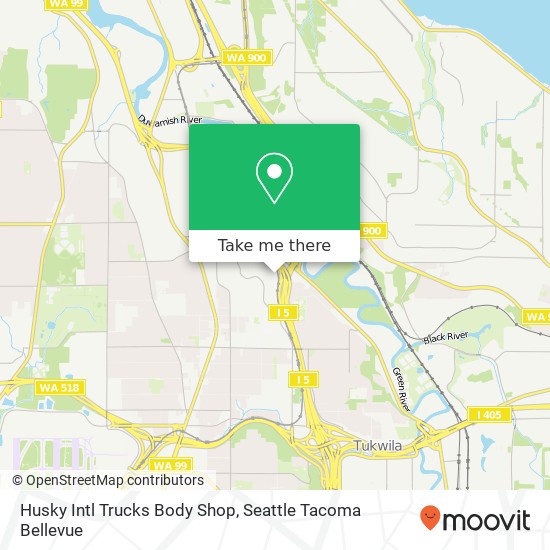 Mapa de Husky Intl Trucks Body Shop