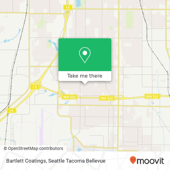 Bartlett Coatings map