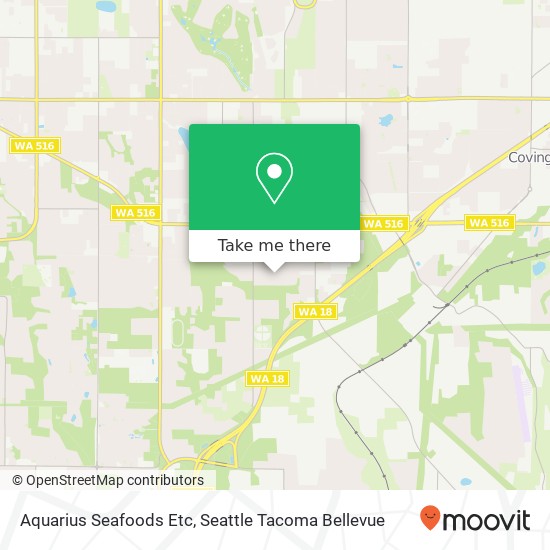 Aquarius Seafoods Etc map