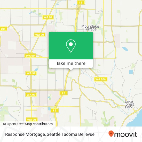 Response Mortgage map