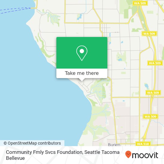 Community Fmly Svcs Foundation map