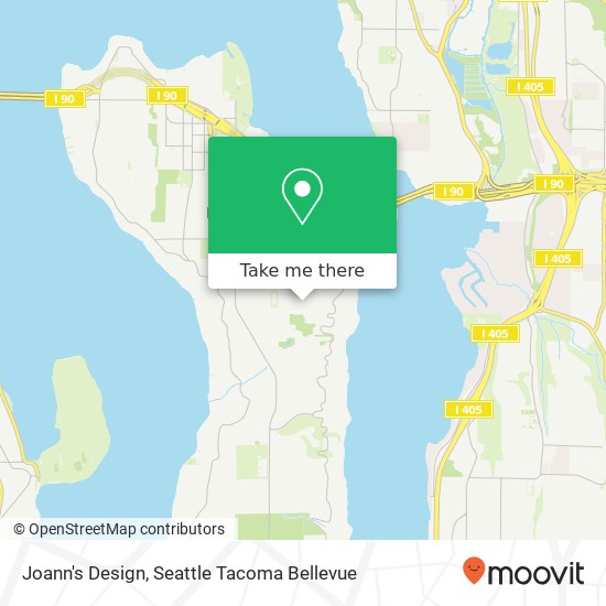 Joann's Design map