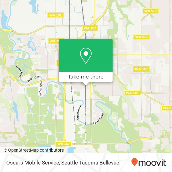 Oscars Mobile Service map