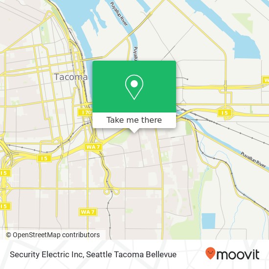 Mapa de Security Electric Inc