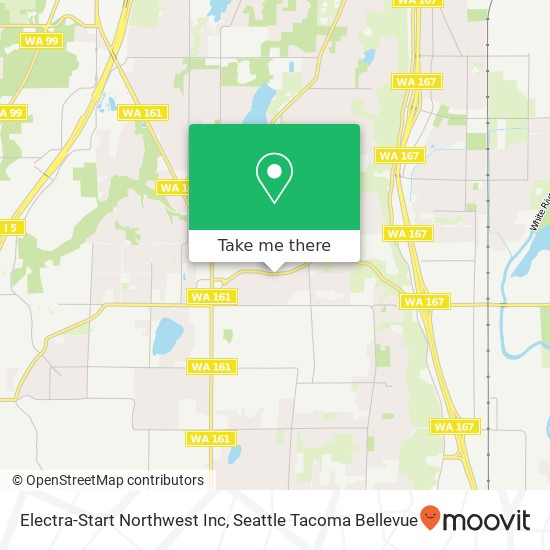 Electra-Start Northwest Inc map