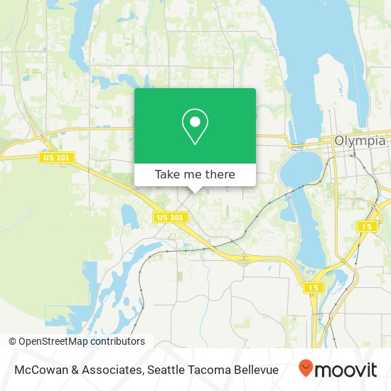 McCowan & Associates map