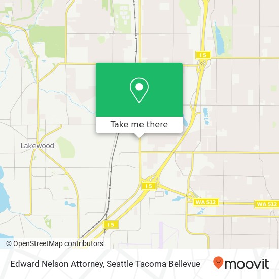 Mapa de Edward Nelson Attorney