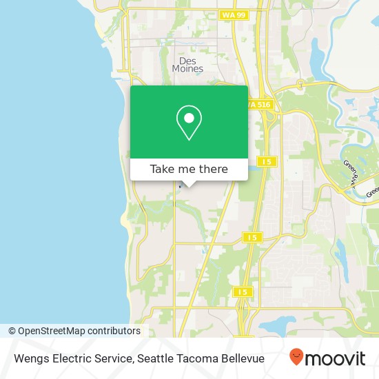 Wengs Electric Service map