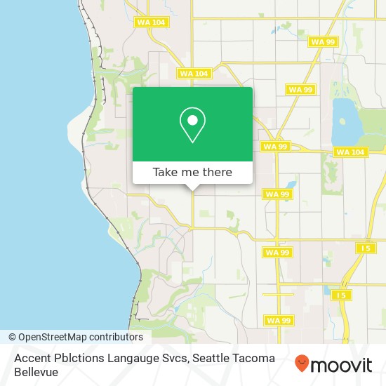 Mapa de Accent Pblctions Langauge Svcs