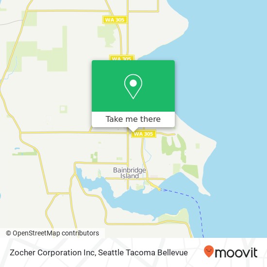 Mapa de Zocher Corporation Inc