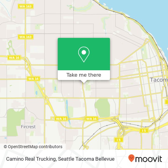 Camino Real Trucking map