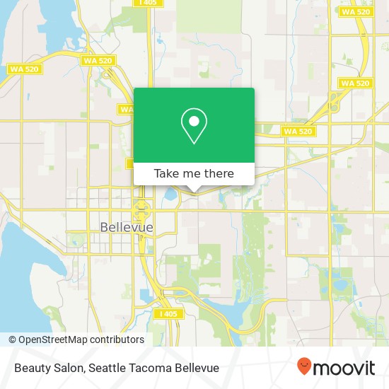 Beauty Salon map