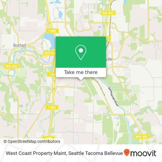 Mapa de West Coast Property Maint