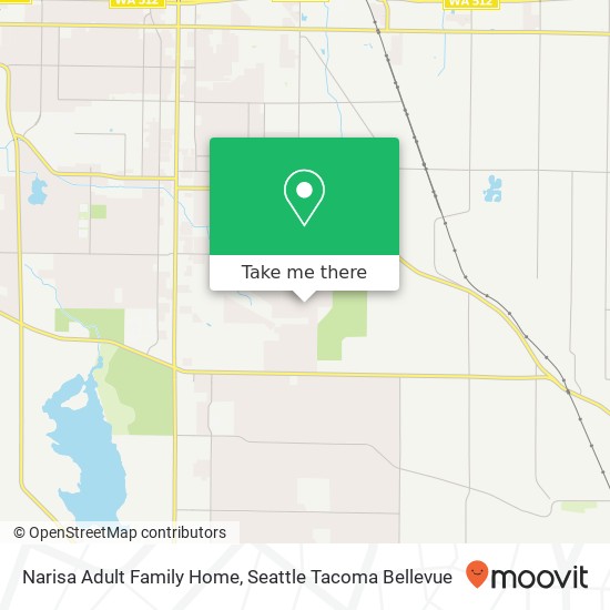 Mapa de Narisa Adult Family Home