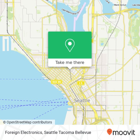 Mapa de Foreign Electronics