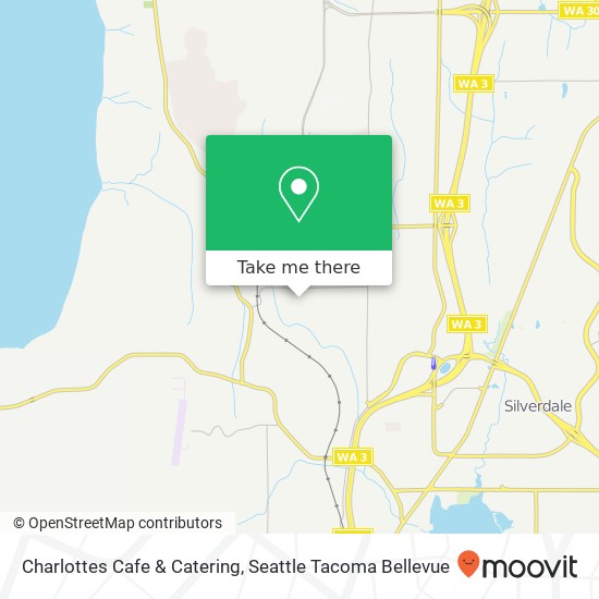 Mapa de Charlottes Cafe & Catering