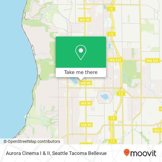 Mapa de Aurora Cinema I & II