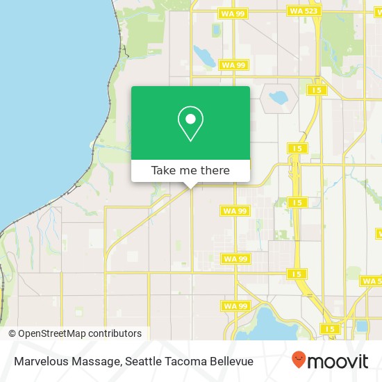 Marvelous Massage map