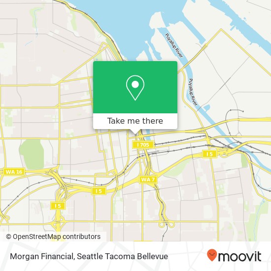 Morgan Financial map