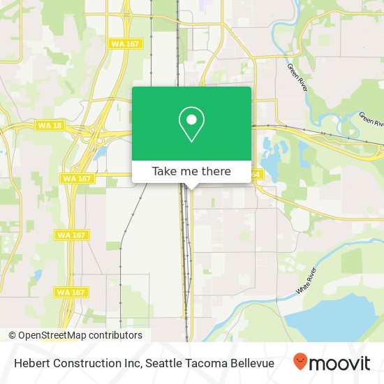 Mapa de Hebert Construction Inc