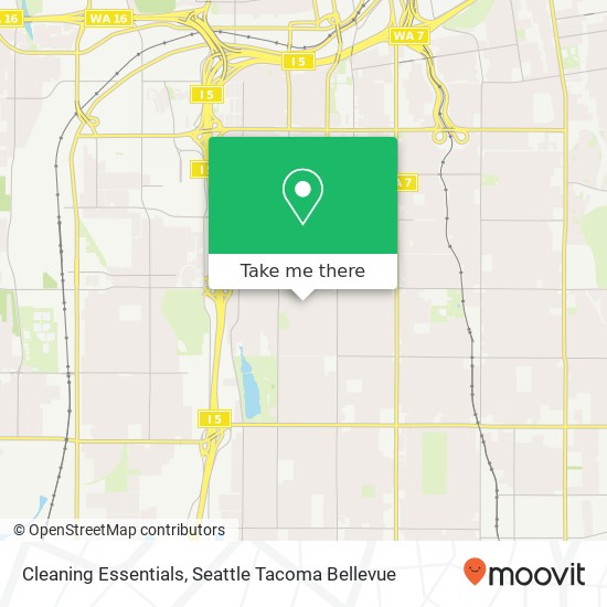 Cleaning Essentials map