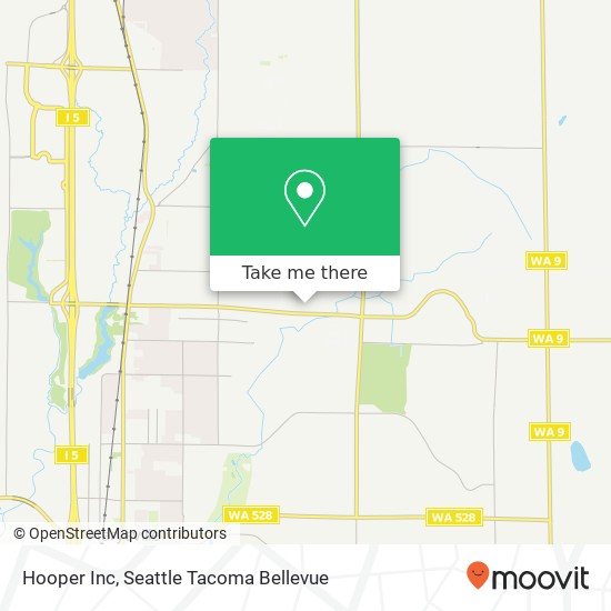 Hooper Inc map