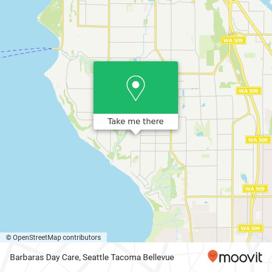 Barbaras Day Care map