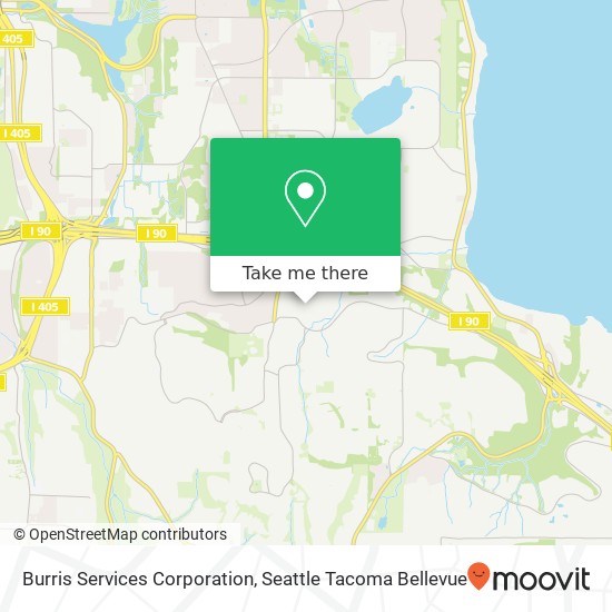 Mapa de Burris Services Corporation