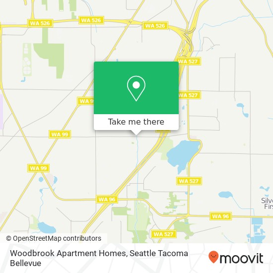 Woodbrook Apartment Homes map