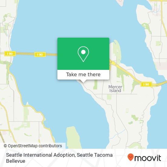 Mapa de Seattle International Adoption