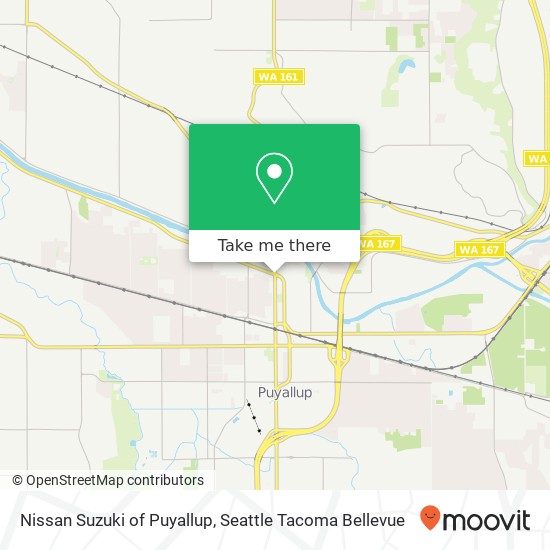 Mapa de Nissan Suzuki of Puyallup