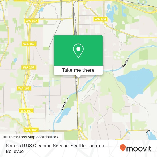 Sisters R US Cleaning Service map