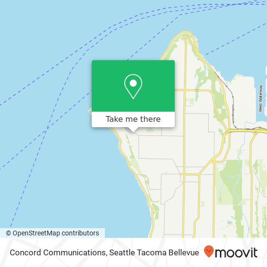 Concord Communications map