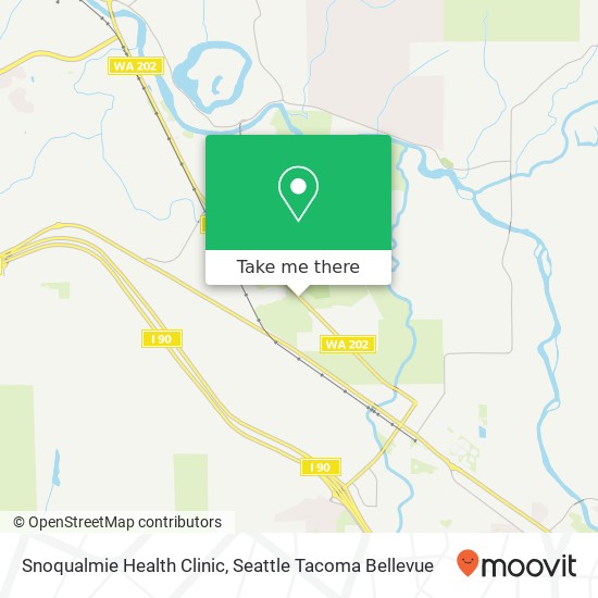 Snoqualmie Health Clinic map