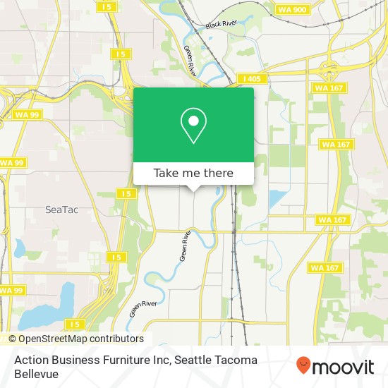 Action Business Furniture Inc map