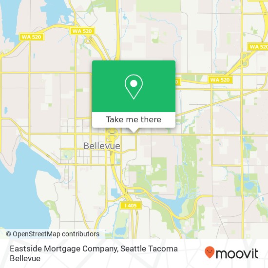 Eastside Mortgage Company map