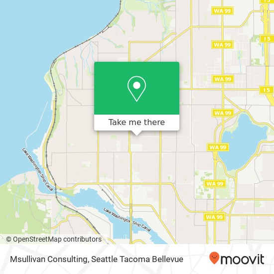 Msullivan Consulting map