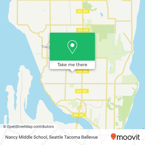Nancy Middle School map