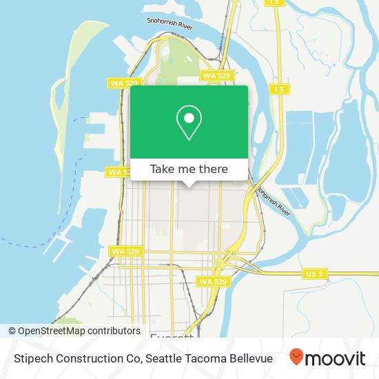 Mapa de Stipech Construction Co