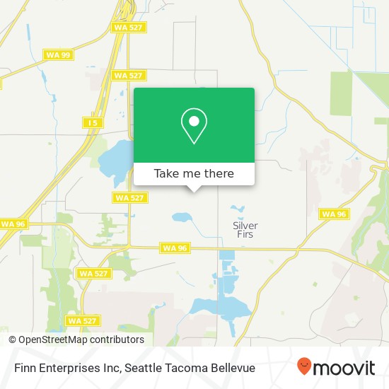 Finn Enterprises Inc map