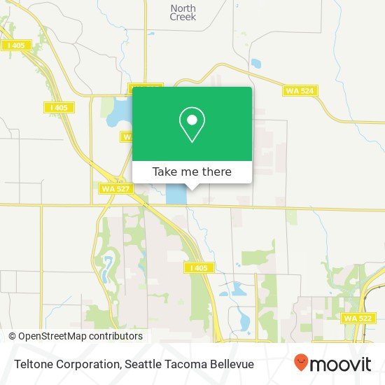 Mapa de Teltone Corporation