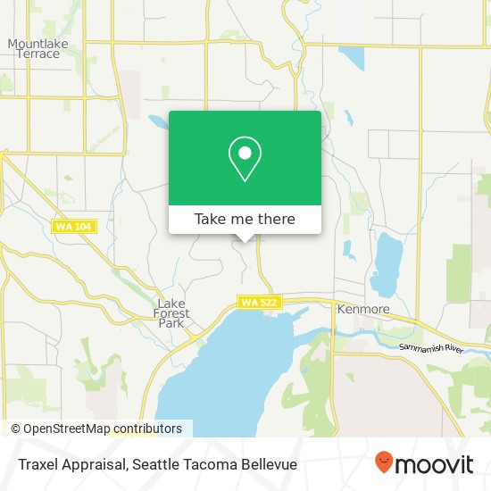 Mapa de Traxel Appraisal