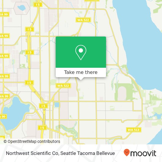 Northwest Scientific Co map