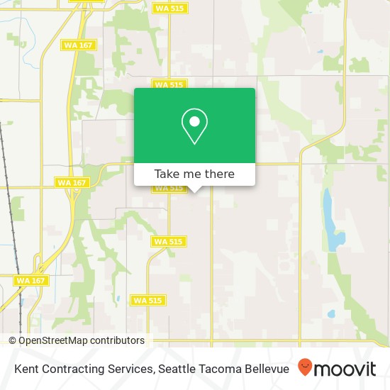 Kent Contracting Services map